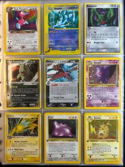 Lot of 135 ALL HOLO Vintage Pokemon Card Binder Collection - Image 4