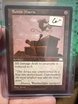 MTG Bubble Matrix Weatherlight Magic the Gathering Card - Image 1