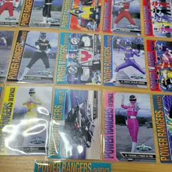 Vintage Power Rangers In Space Card Lot 1997 Bandai Bundle Lot of 16 Cards - Image 5