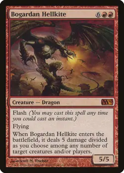~1x Bogardan Hellkite x1 ~MP~ M10 Magic the Gathering MtG~ - Image 1