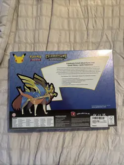 Pokemon TCG Celebrations Zacian LV. X Deluxe Pin Collection Box Factory Sealed - Image 2