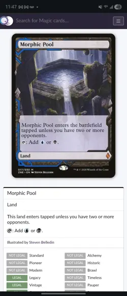 Morphic Pool Zendikar Rising Expeditions FOIL - Image 1