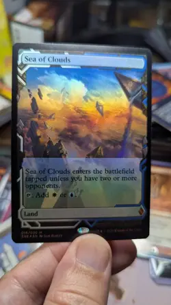 1x FOIL Sea Of Clouds EXPEDITION NM Zendikar Rising - MTG Magic EDH x1 - Image 1