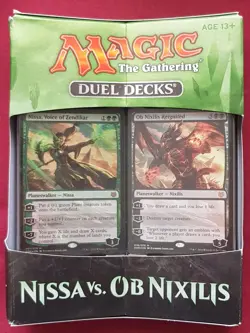 Magic The Gathering DUEL DECKS NISSA VS OB NIXILIS New Sealed Box Set MTG - Image 1