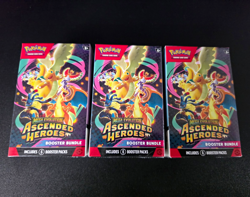 Pokemon TCG Ascended Heroes Booster Bundle Lot Of 3 - Image 1