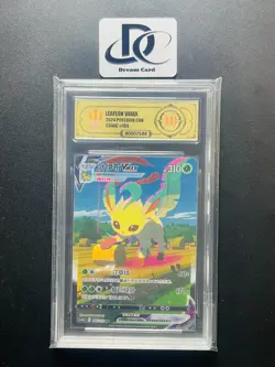 APH Golden 10 Pokemon TCG Leafeon VMAX (Chinese) 166/132 Full Art Holo - Image 1