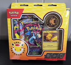 Pokemon Day 2026 Collection Pikachu Promo Special Edition Box & 3 Blistets - Image 1