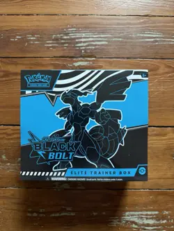 Pokemon TCG Scarlet & Violet Black Bolt Elite Trainer Box ETB NEW/Factory Sealed - Image 1