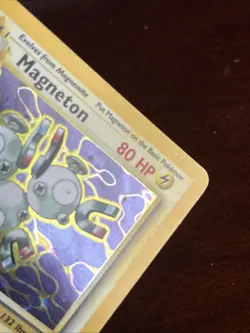 Pokemon Fossil Magneton 11/62 Holo Rare MP - Image 5