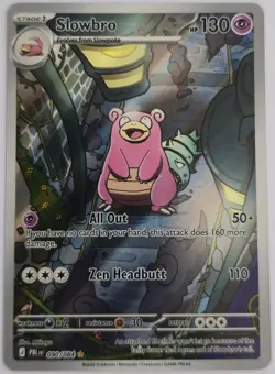 Pokemon TCG Pitch Black 090/084 Slowbro IR Pack Fresh Near Mint Fast Dispatch - Image 1