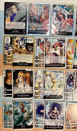 One Piece CCG Pre Built Deck: Crocodile OP14-079; SR/R/UC Baroque works - Image 4