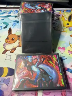 Official Pokemon Charizard Ultra Premium Collection Card Sleeves Factory Sealed - Image 2