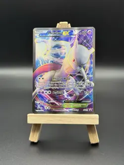 Mewtwo EX XY125 Full Art Black Star Promo Holo Pokemon Card Full Art Rare NM - Image 1