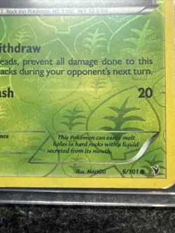 Pokemon Card Dwebble 6/101 Noble Victories Reverse Holo 2011 - Image 3