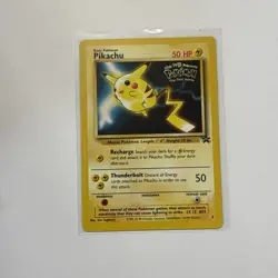 Pokemon Pikachu WB The First Movie Promo 4 English Card. Pk002290 - Image 1