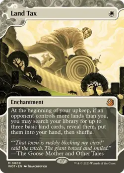 Land Tax - Near Mint MTG Wilds of Eldraine: Enchanting Tales - Image 1