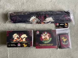 Pokemon World Championships 2025 Anaheim Arcanine Playmat Deckbox Dice Sleeves - Image 1