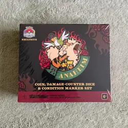 Pokemon World Championships 2025 Anaheim Arcanine Playmat Deckbox Dice Sleeves - Image 4
