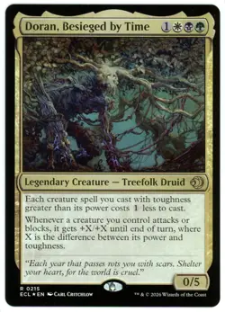 Doran, Besieged by Time (Foil) - 0215 - Lorwyn Eclipsed ECL - MTG - NM/M - Image 1
