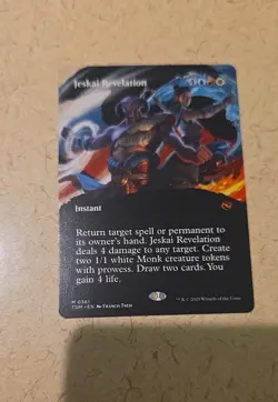Jeskai Revelation (Borderless) Tarkir: Dragonstorm Regular - Image 1