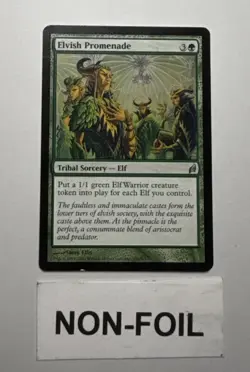MTG Elvish Promenade, Lorwyn #208 - Magic The Gathering - Image 2