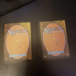 MTG Damnation x2 - Foil Textless x1, Reg x1, Player Rewards, NM, English Promo - Image 3