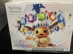 Pokemon TCG Prismatic Evolutions Elite Trainer Box ETB New Factory Sealed - Image 1