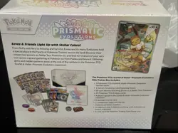 Pokemon TCG Prismatic Evolutions Elite Trainer Box ETB New Factory Sealed - Image 3