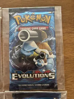 XY Evolutions Booster Pack Art Set (4 packs) - Pokemon TCG 2016-Factory Sealed - Image 3