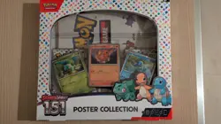 POKEMON TCG 151 POSTER COLLECTION ENG Scarlet e Violet 3 Packs + Promo Sealed - Image 1