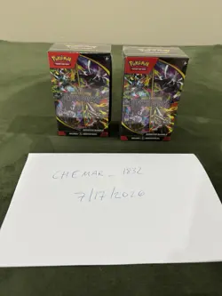 Pokemon TCG Pitch Black Booster Bundle Factory Sealed in hand LOT OF 2 ✅ - Image 1