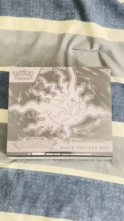 Mega Evolutions Pitch Black Pokemon Center Exclusive Elite Trainer Box - Image 1