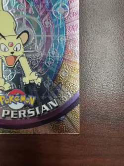 2000 Topps Chrome Pokemon Series 1 Persian #53 Holo Foil NM - Image 5