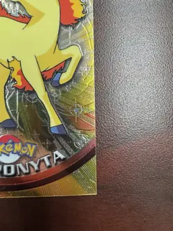 2000 TOPPS CHROME POKEMON TV ANIMATION # 77 PONYTA NM - Image 5