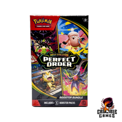 Pokemon TCG: Mega Evolution-Perfect Order Booster Bundle (6 Packs) New Sealed - Image 1