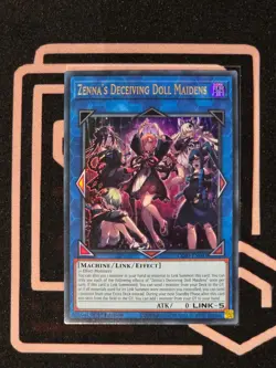 CORI-EN043 Zenna's Deceiving Doll Maiden Ultra Rare 1st Edition YuGiOh - Image 1