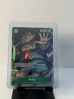 Raizo - OP01-052 (SR) Alt Art One Piece TCG - Image 1