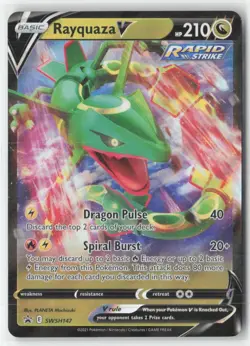 SWSH: Sword & Shield Promo Cards #SWSH147 Rayquaza V - Image 1