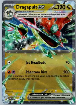 Dragapult ex Holo - Prismatic Evolutions 073/131 - Double Rare NM - Pokemon Card - Image 1