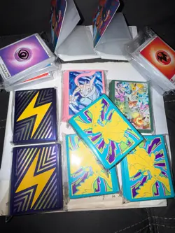 Pokemon TCG ETB Card Sleeves - Lot of 7 Sealed - Image 1
