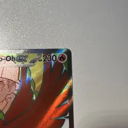 Pokemon TCG Ethan's Ho-Oh EX 209/182 S&V Destined Rivals Ultra Rare Holo Card - Image 5