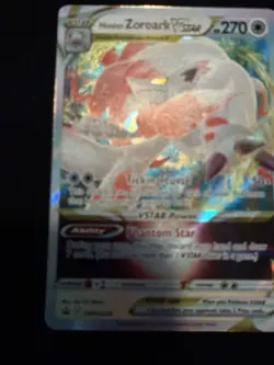 Pokemon TCG 4-Card Holo Promo Lot: Hisuian Zoroark V/VSTAR, Deoxys VSTAR/VMAX - Image 2