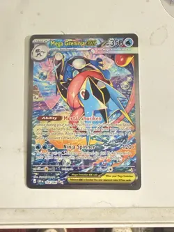 M Greninja #116 Pokemon Card Choas Rising English Holo Rare NM - Image 1