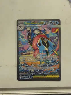M Greninja #116 Pokemon Card Choas Rising English Holo Rare NM - Image 2