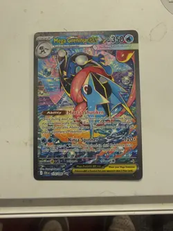M Greninja #116 Pokemon Card Choas Rising English Holo Rare NM - Image 3
