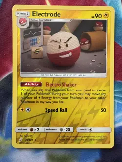 Electrode SM - Team Up #39/181 Reverse Holo Pokemon Card LP - Image 1