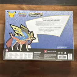 Pokemon 25th Celebrations Deluxe Pin Collection Zacian - Image 2