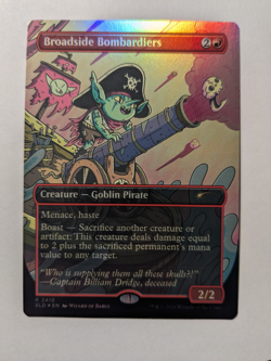 Broadside Bombardiers #2410 (FOIL) ~ MTG Secret Lair GoblinStorm - Image 1