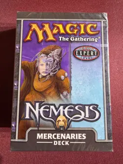 Magic: The Gathering Nemesis Theme Deck Mercenaries - Factory Sealed - Image 1