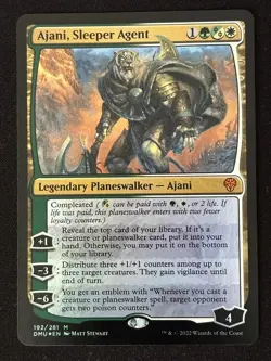 1x MTG Ajani, Sleeper Agent - Dominaria United (DMU) #192 - Magic the Gathering - Image 1